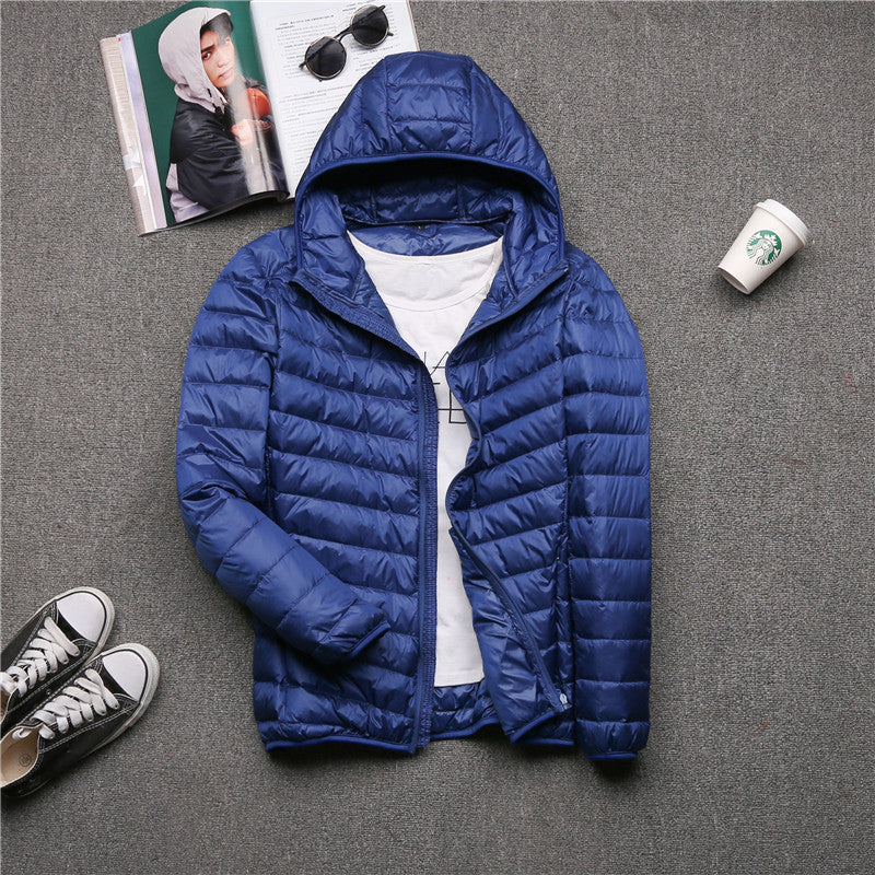 Sports Hooded Winter Wear Duck Down Jacket