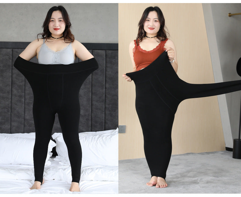 Leggings Plus Velvet Winter Wear Women's Pants Stretch