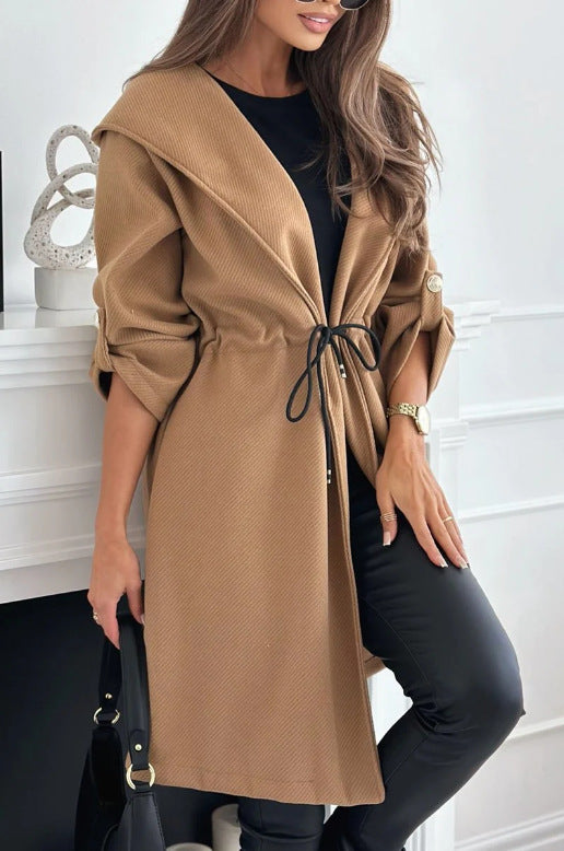 Women's Casual Long Sleeve Fall Winter Coat