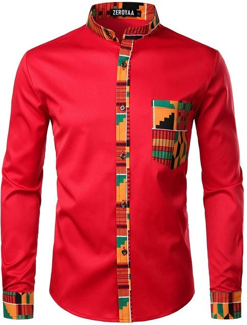 Men's Hipster African Dashiki Tribal Graphics