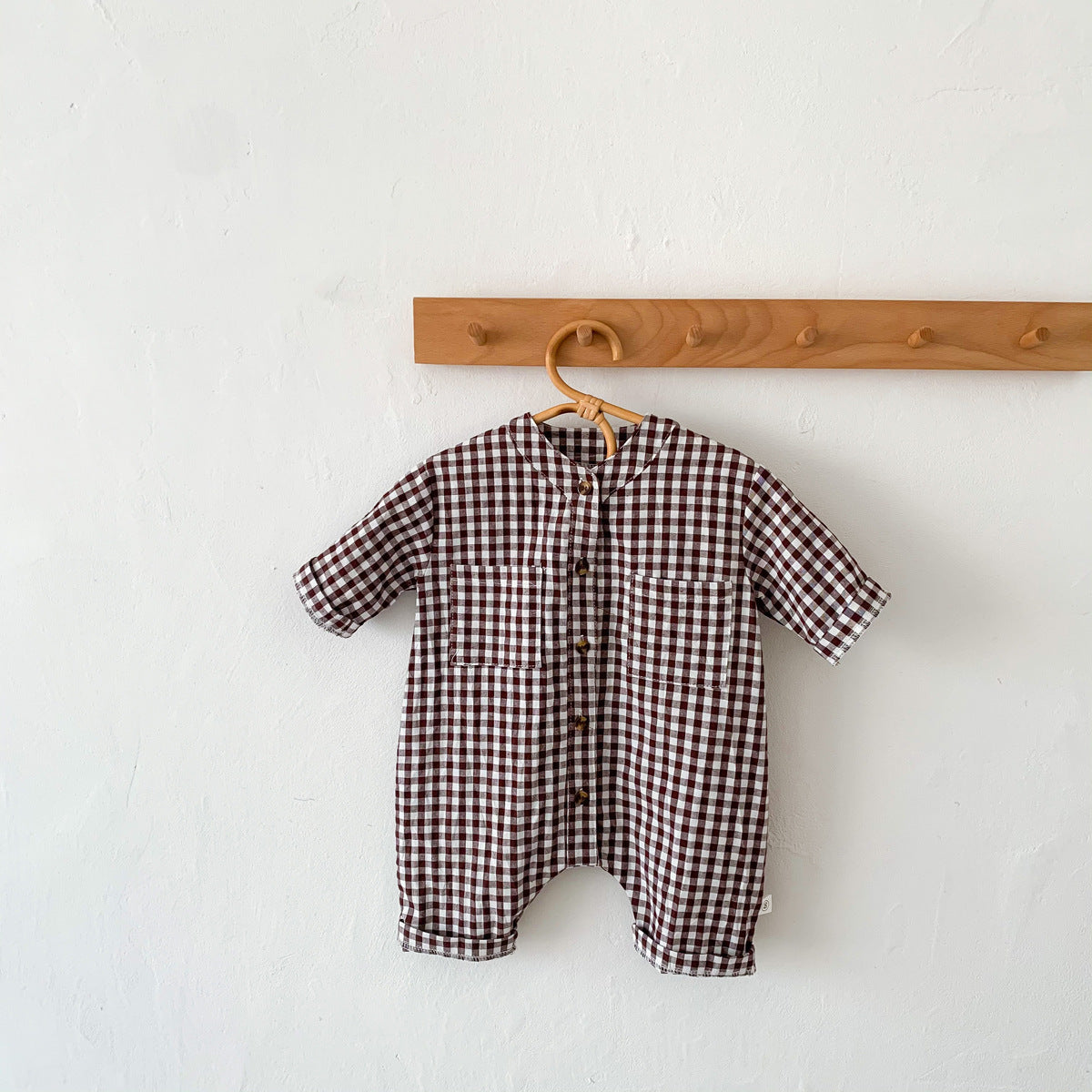 Baby Jumpsuit Spring Autumn Baby Boy Newborn Long Sleeve Baby Girl Clothes Toddler Plaid CardiganClothing