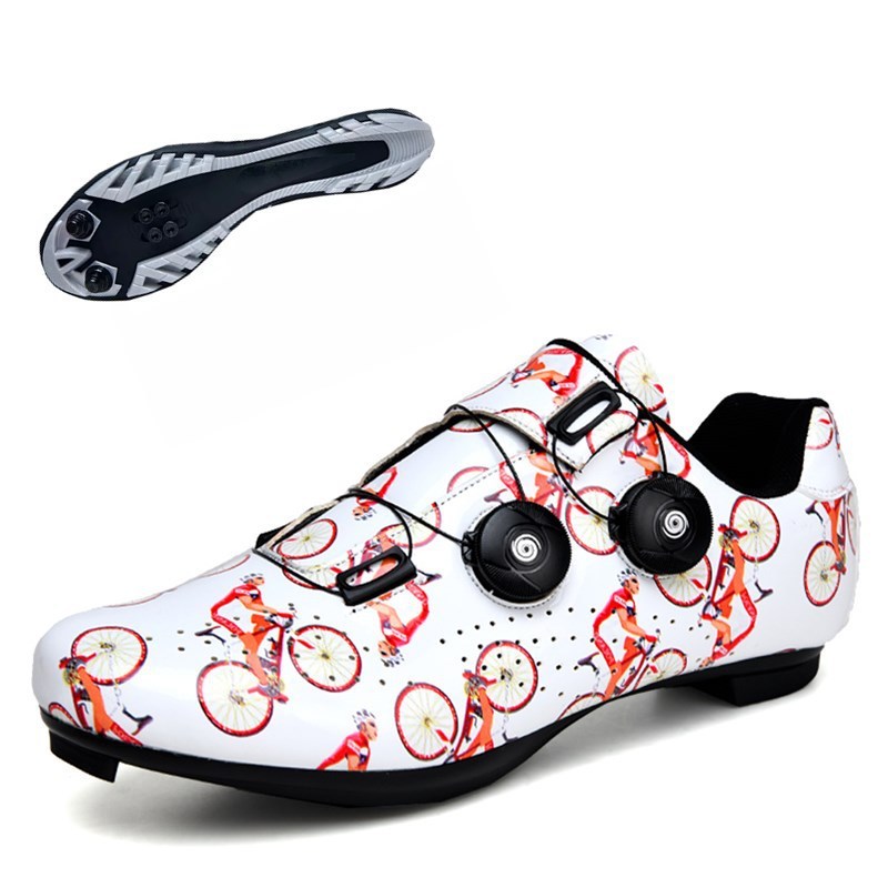 Chaussures de cyclisme Chaussures de vélo de route Chaussures de verrouillage