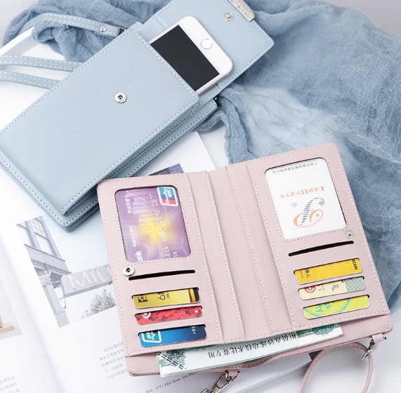 Japanese And Korean New Style Ladies Student Diagonal Wallet