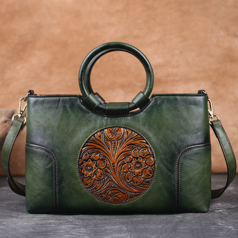 Handbag with one shoulder slant cross bag