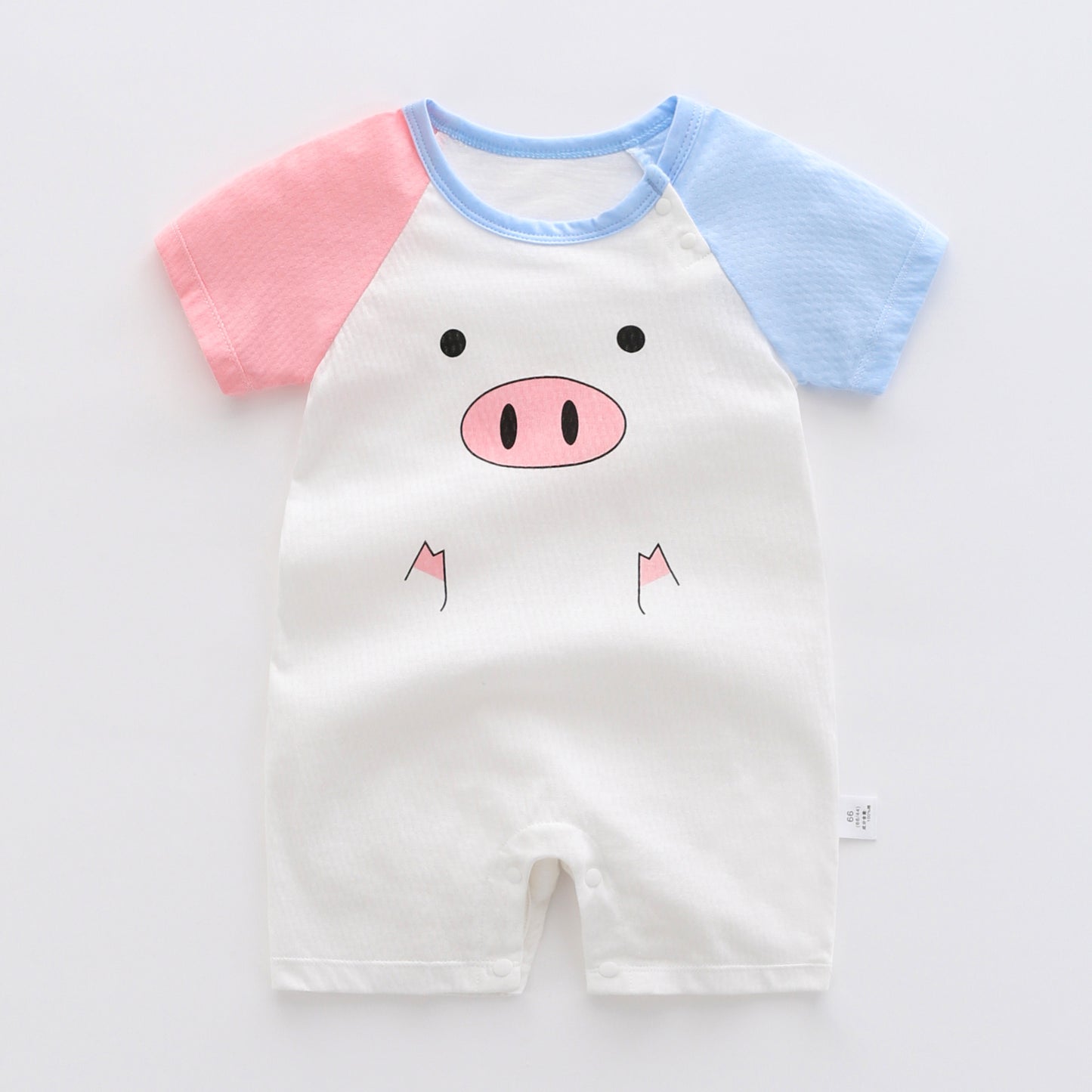 Baby One-piece Clothes Summer Thin Boy Baby Romper Pure Cotton