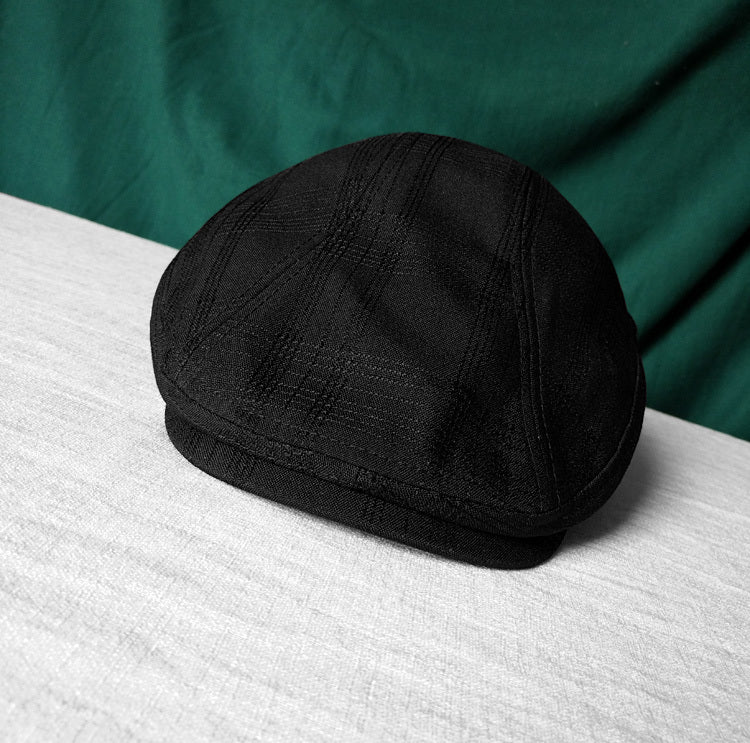 Thin, Comfortable, Pure Cotton, Japanese Retro Caps, Retro Literary And Artistic Small Fresh Berets, Forward Hats For Men And Women