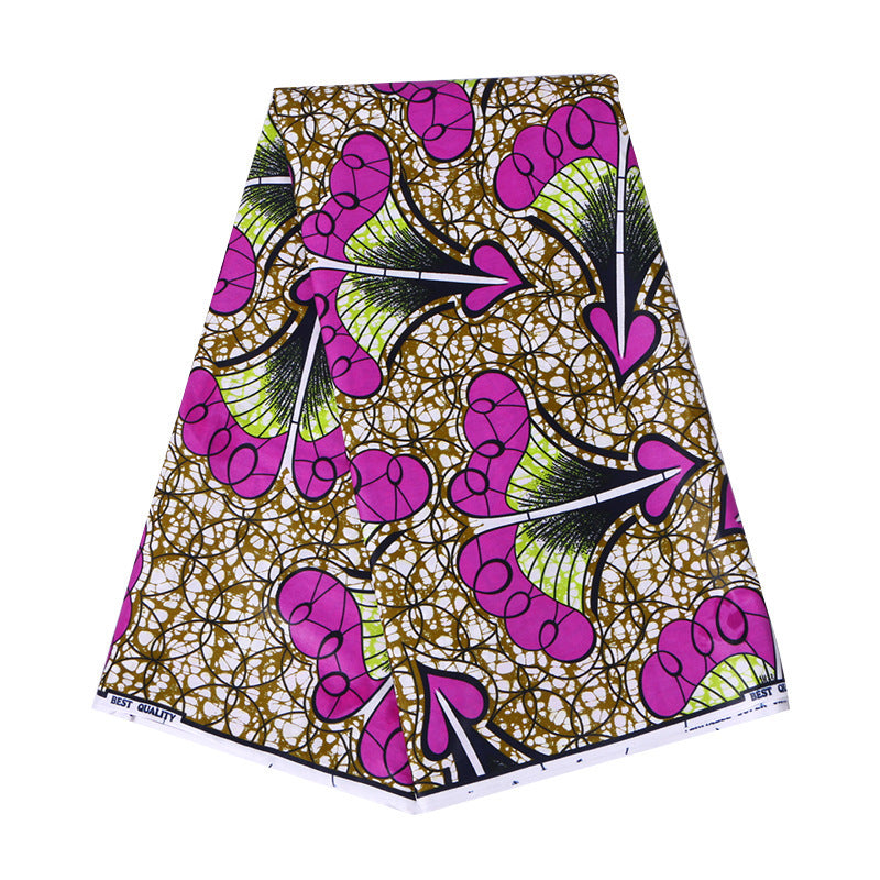 Spot Supply Cotton African Batik Printed Cloth African Ethnic Clothing Fabric Wholesale