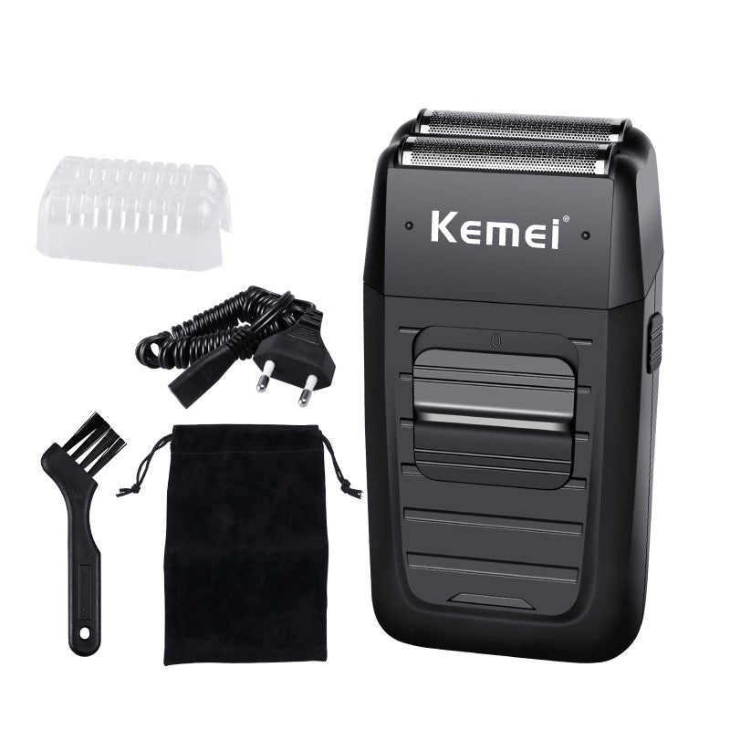 The New Electric Razor Reciprocating Strong Power Rechargeable Men'S Razor Km-1102