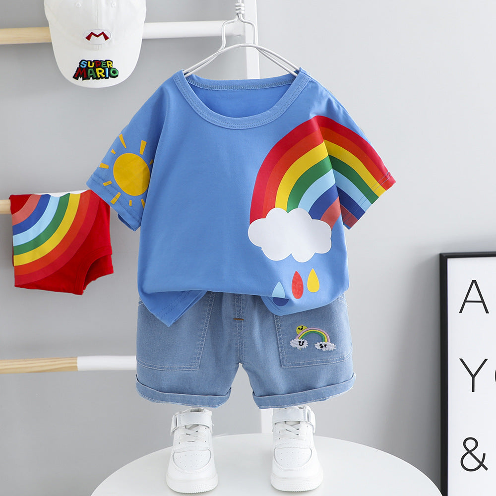 Baby Handsome Trendy Little Boy Summer Clothes