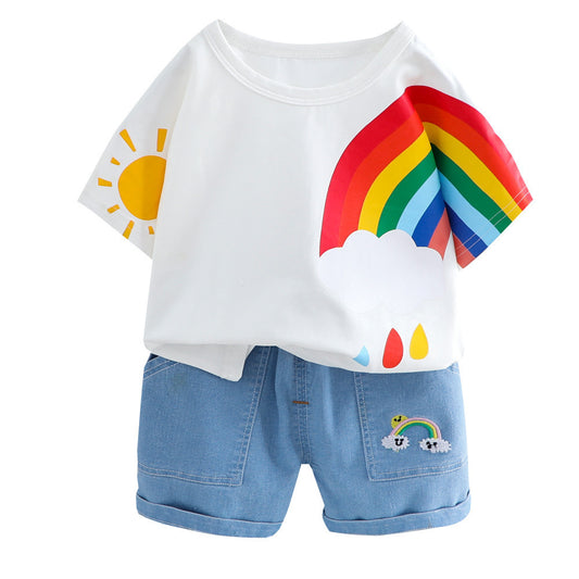 Baby Handsome Trendy Little Boy Summer Clothes