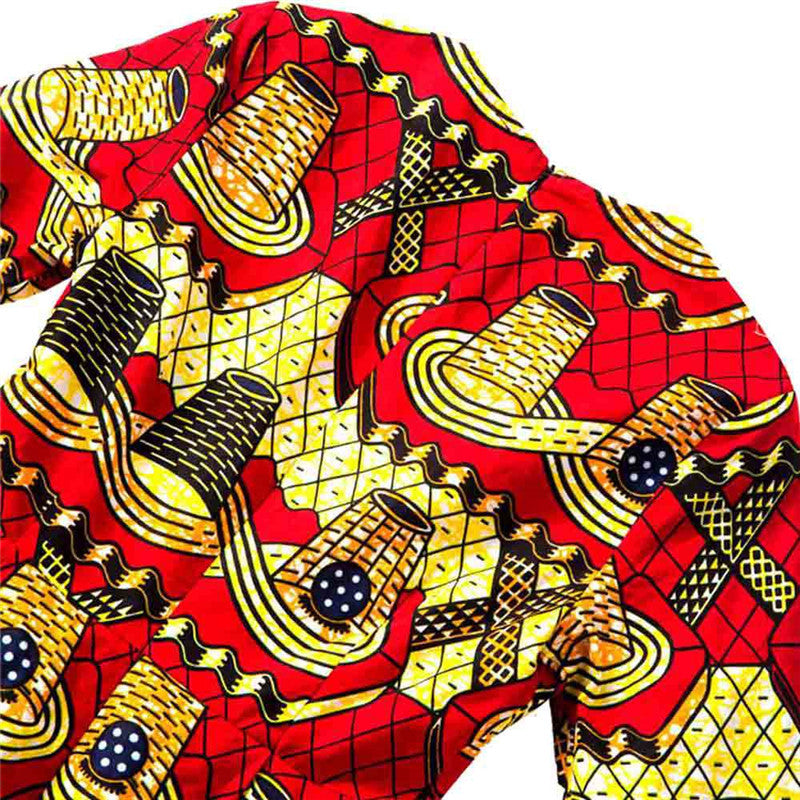 African Clothing Fashion Print Dress