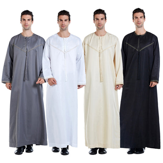 Robe d'été pour hommes arabes du Moyen-Orient