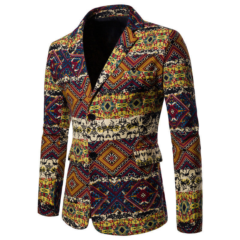 An African Man''s Plus Size Suit Jacket