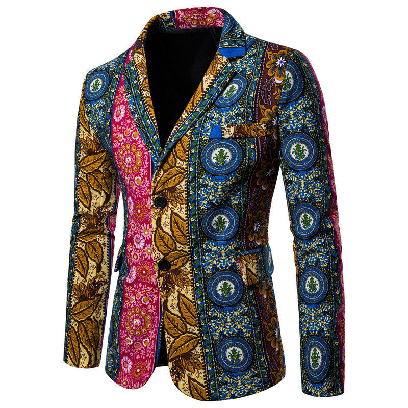 An African Man''s Plus Size Suit Jacket