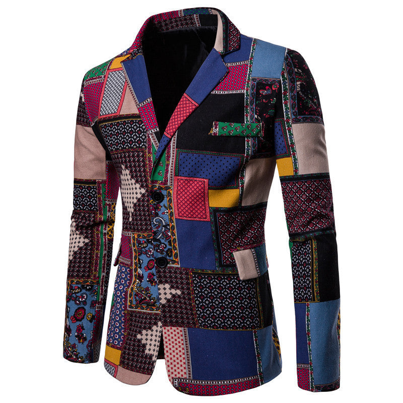 An African Man''s Plus Size Suit Jacket