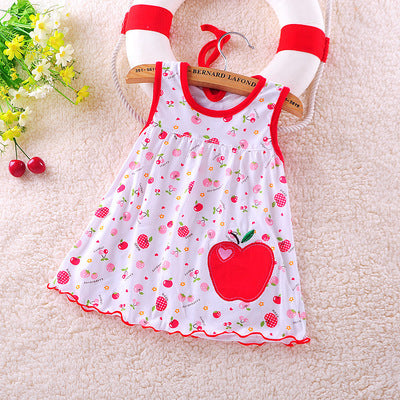 Baby Girl Clothes Cotton Vest Princess Dress