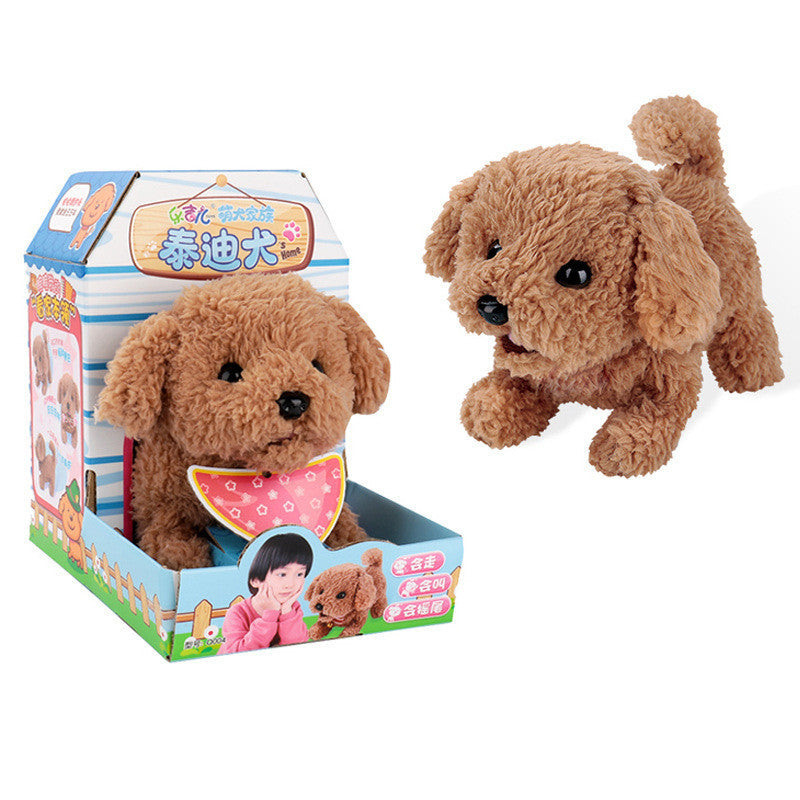 Electric pet plush dog toy