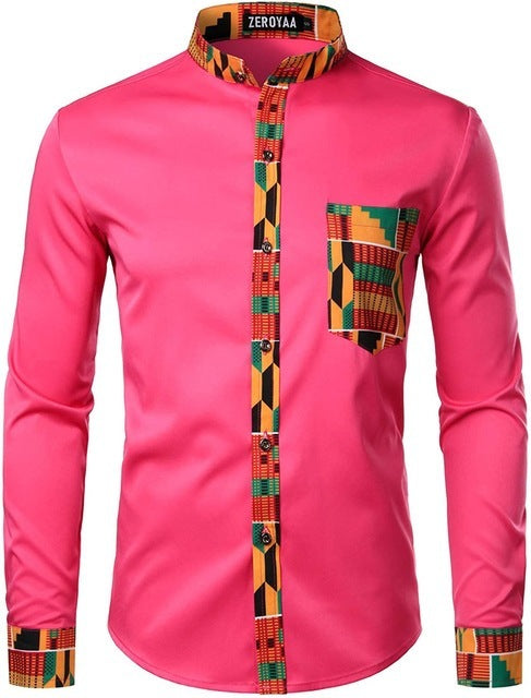 Men's Hipster African Dashiki Tribal Graphics