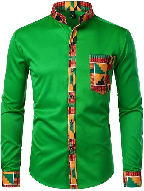 Men's Hipster African Dashiki Tribal Graphics