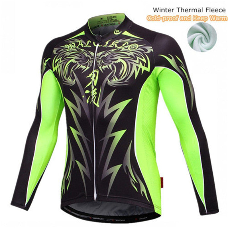 Winter warm jacket cycling wear