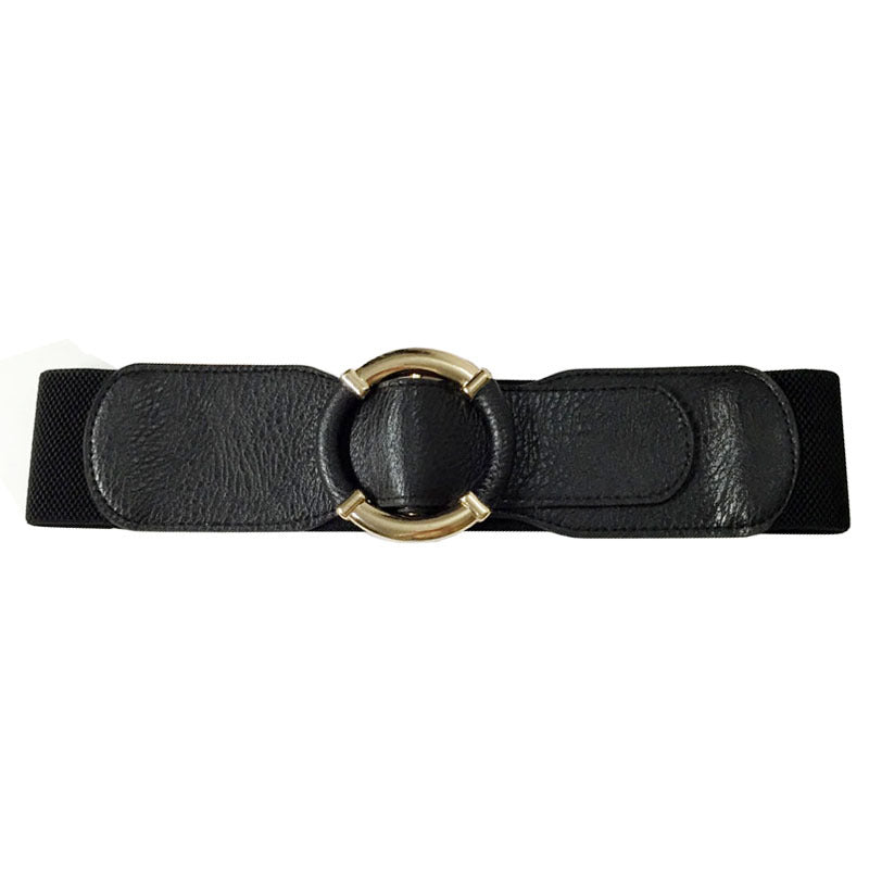 Coat belt women's wide belt