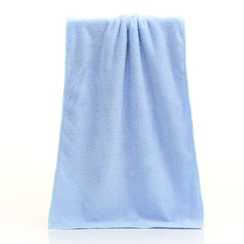 Coral fleece microfiber towel