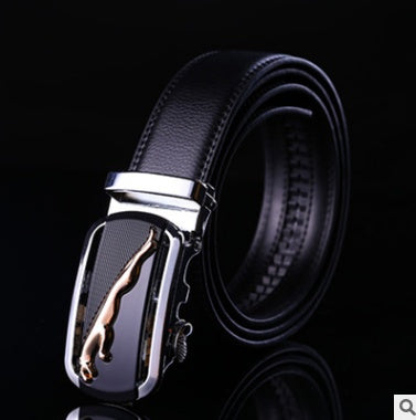 Men's leather factory direct belt buckle leather belt men's automatic belt belt wholesale business