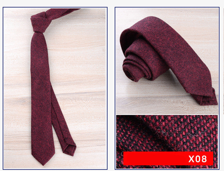 Wool Tie Men Formal Wear England