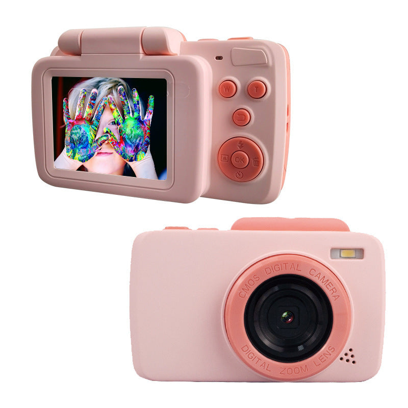 Retro Photography Video Filter HD Digital Mini Flip Children's Camera Toy