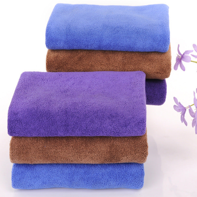 Thickened microfiber towel children towel