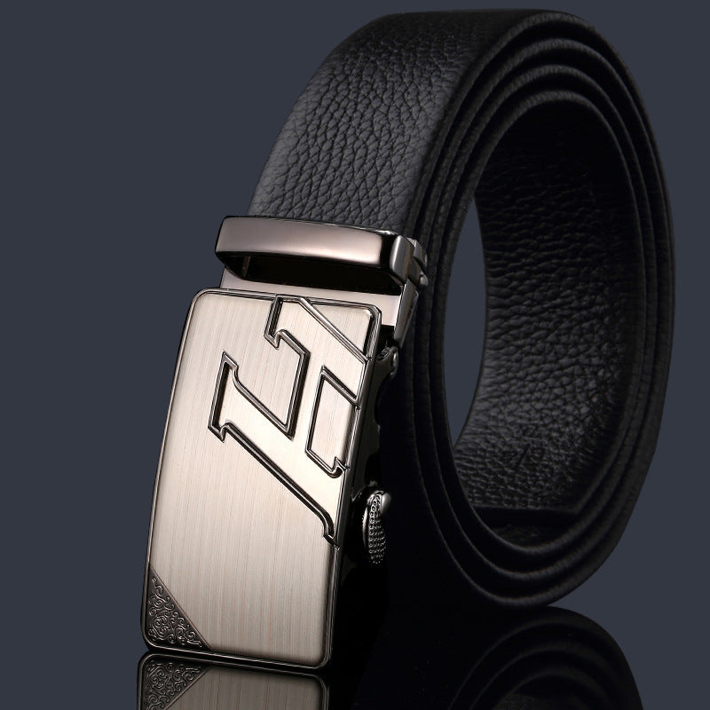 Belt men's automatic buckle