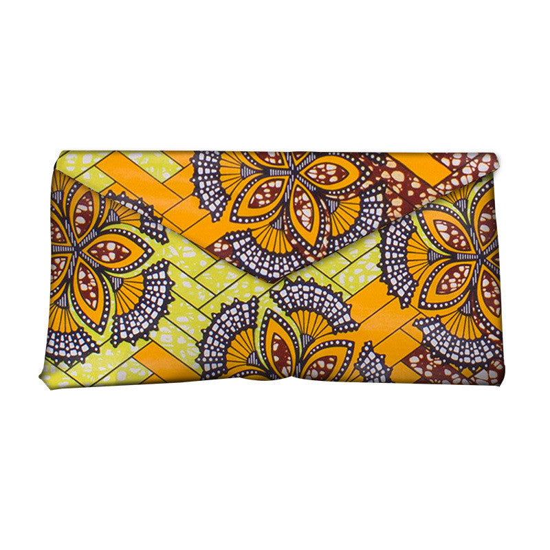 African clutch bag