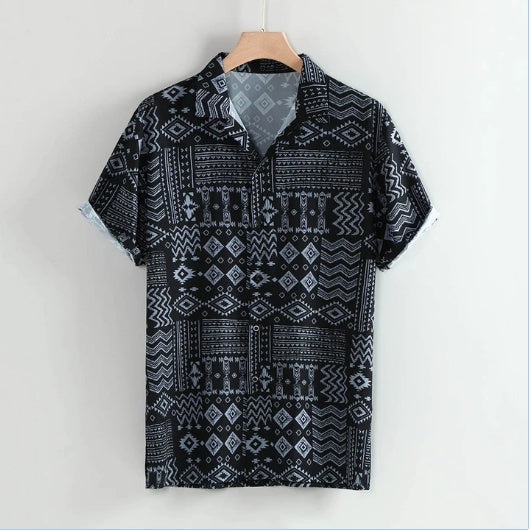 Dark African Structure Shirt