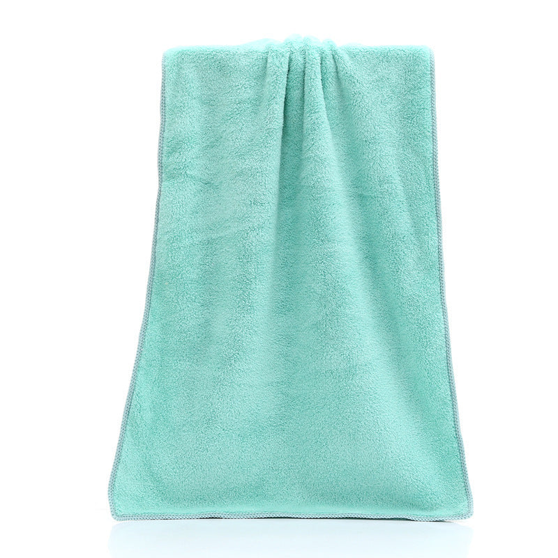 Coral fleece microfiber towel