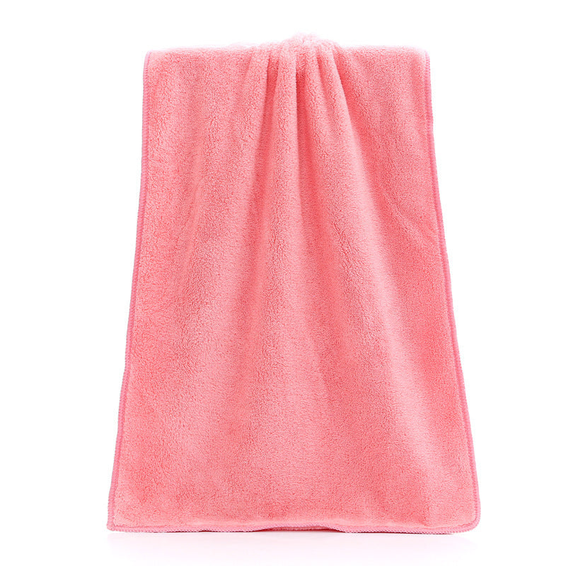 Coral fleece microfiber towel