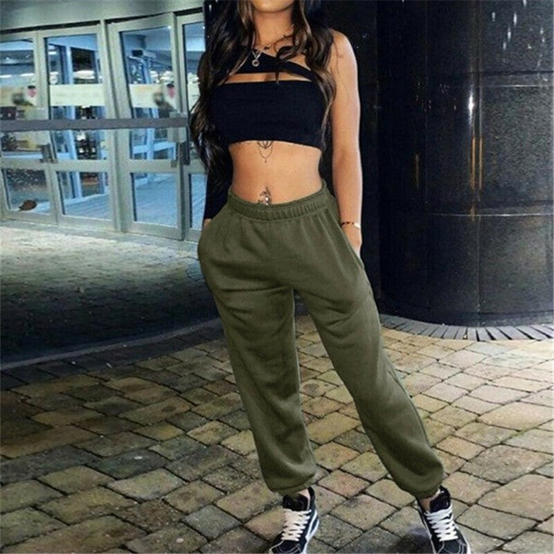 Home Leisure Sports Thickened Sweater Pants Leggings