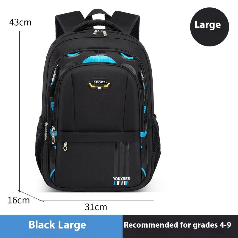 Simple Waterproof Multi-compartment Large Capacity Backpack