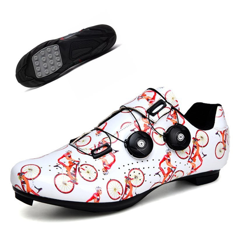 Chaussures de cyclisme Chaussures de vélo de route Chaussures de verrouillage