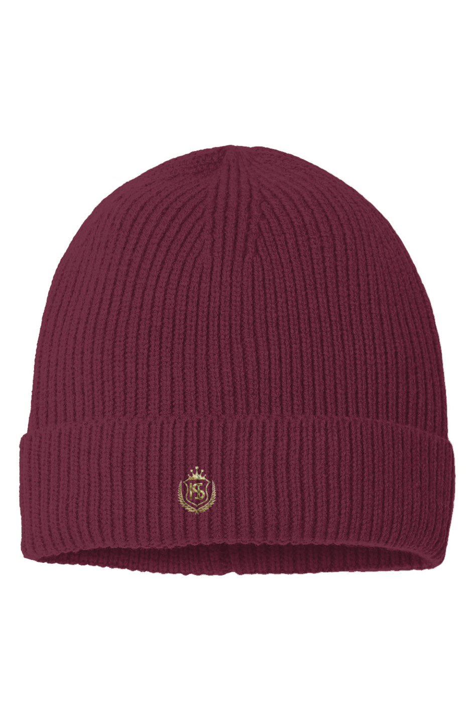 Sustainable Fine Rib Knit Beanie