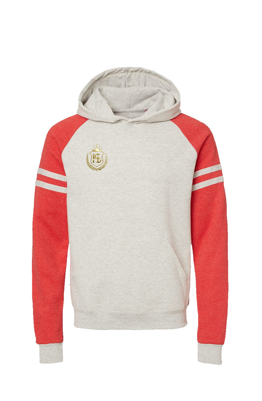 Varsity Colorblocked Raglan Hoodie