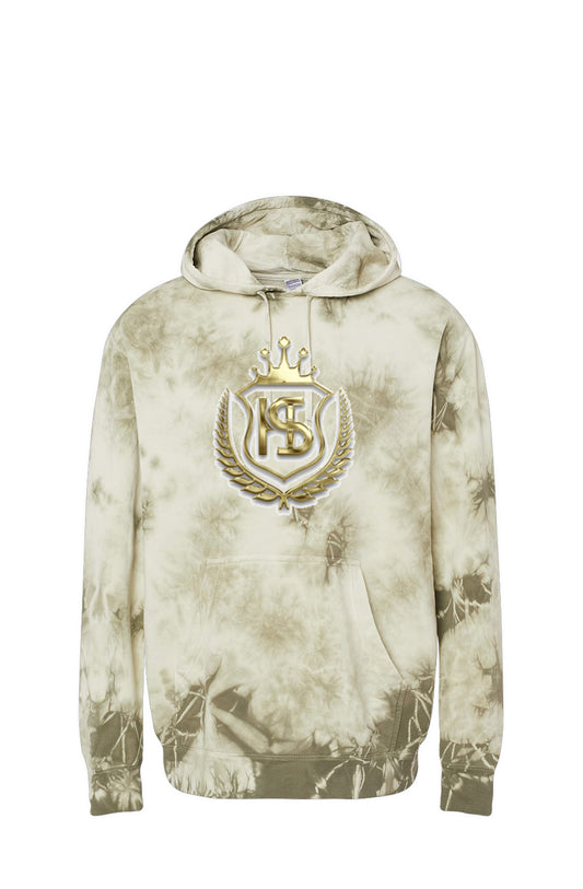 Tie Dye Olive Hoodie