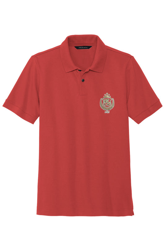 Stretch Heavyweight Pique Polo