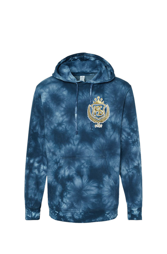 Tie Dye Navy Hoodie