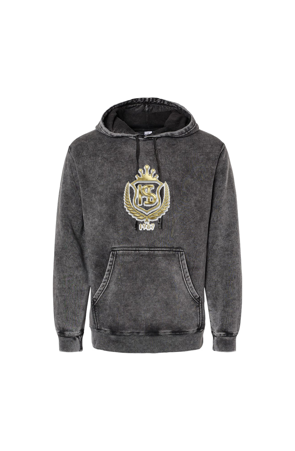 Unisex Midweight Mineral Wash Hooded Sweatshirt