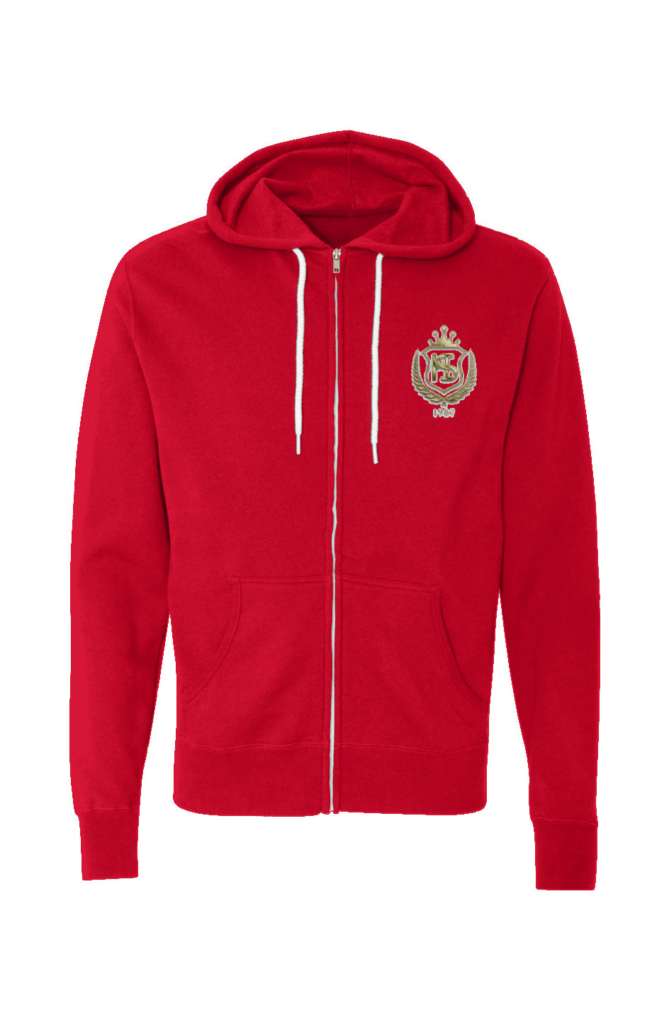 Unisex Lightweight Full-Zip Hoodie