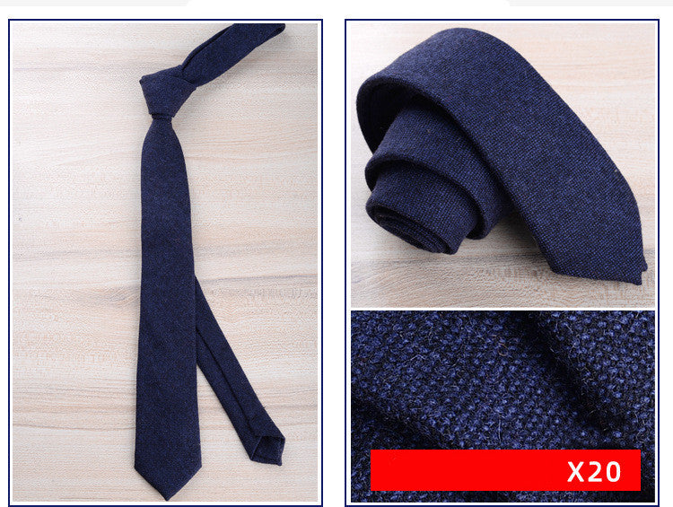 Wool Tie Men Formal Wear England