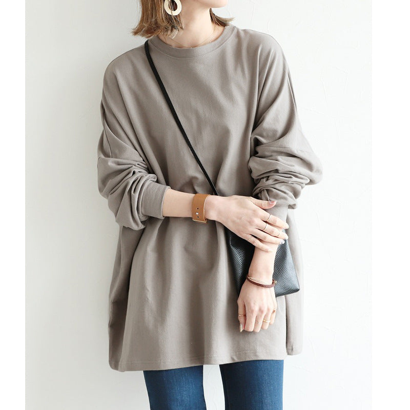 Women's Loose Mid-length Sweater