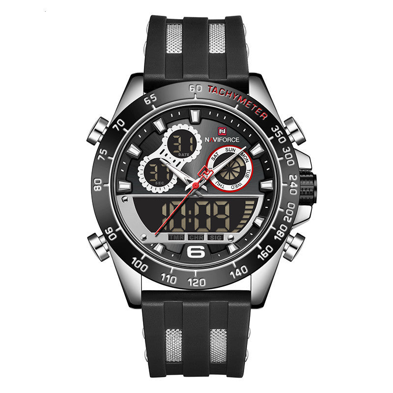 Large Dial Outdoor Waterproof Men's Watch