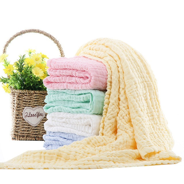 Plain gauze bath towel