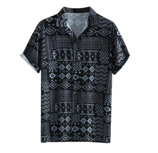 Dark African Structure Shirt